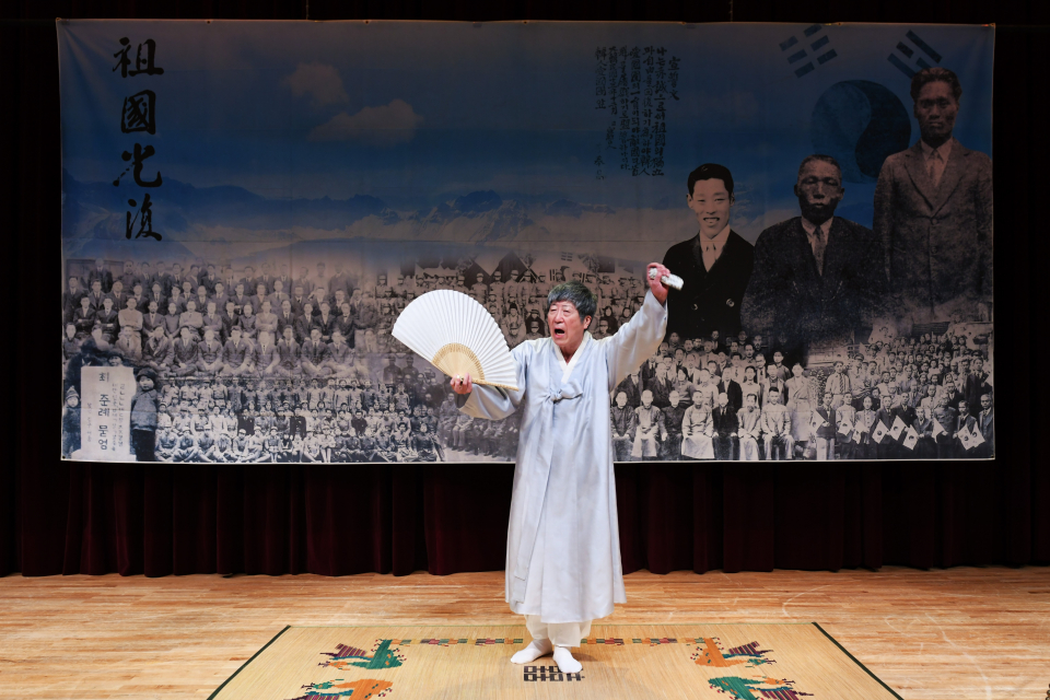 '백범 김구' 공연 장면